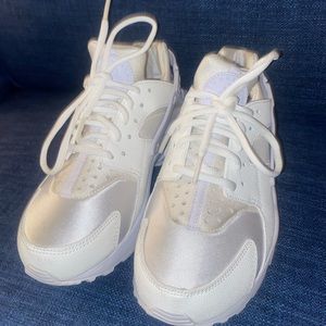 White Huarache Nike Sneakers